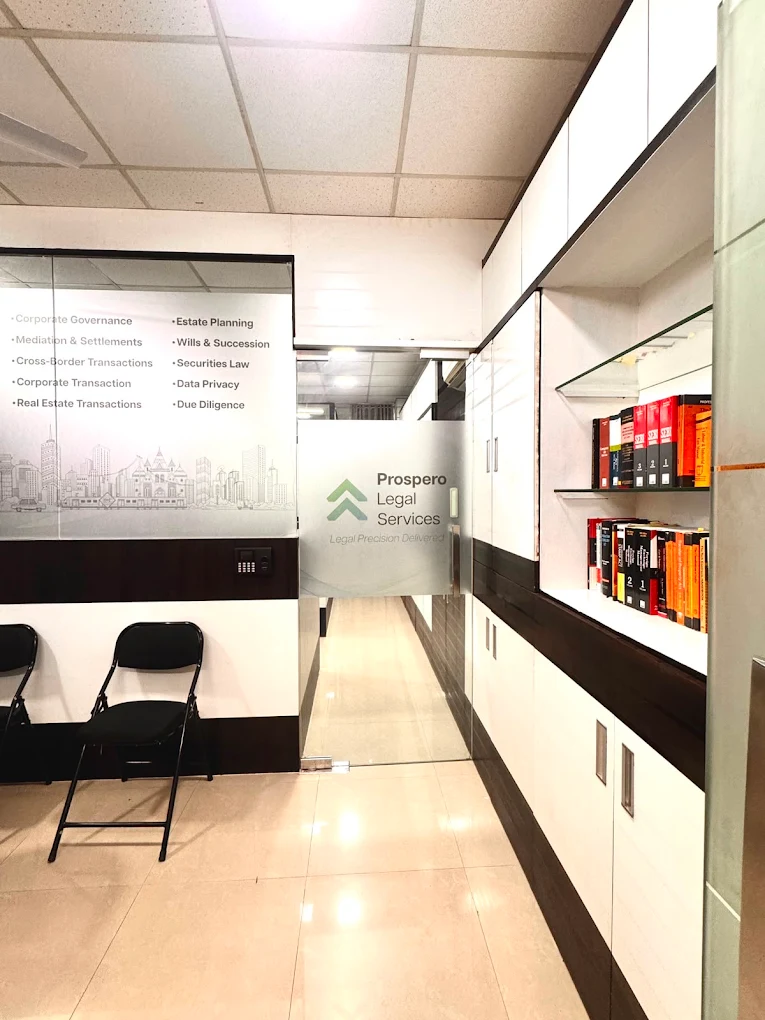 Prospero Legal Services office hallway